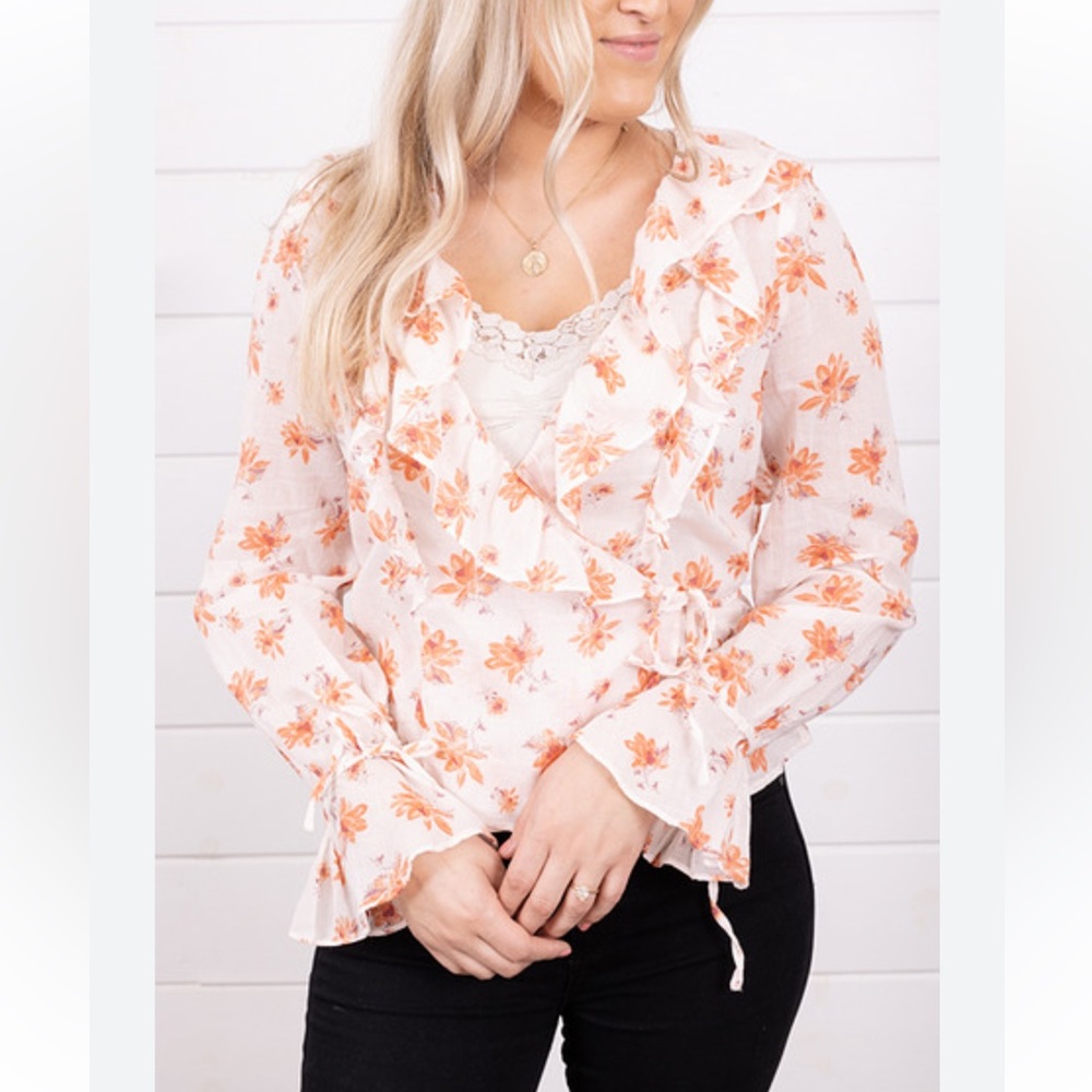 Free People Amanda Blouse XS